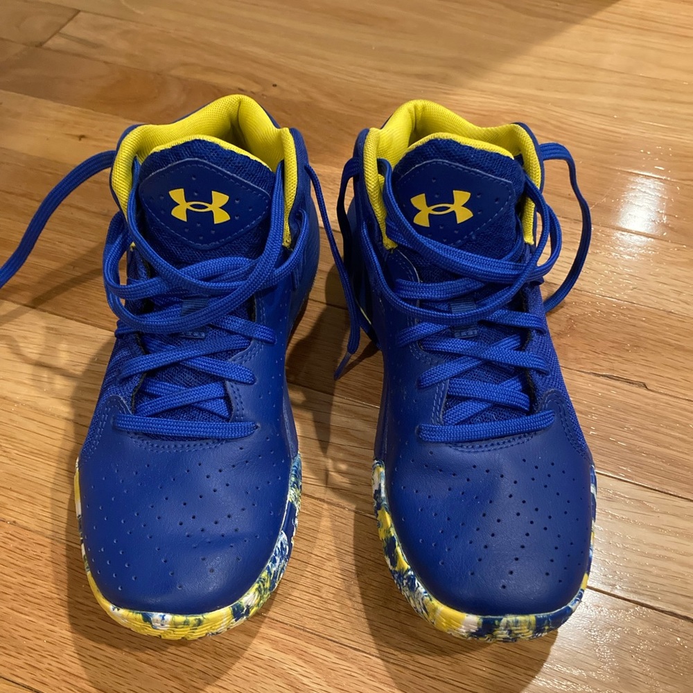 Youth Under Armour basketball sneakers